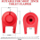 Toilet Flapper Replacement Kit Universal Plug for 2Inch Flush Valve, Water Saving 4