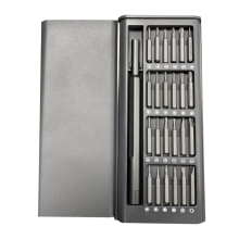 Magnetische precisieschroevendraaierset, 25-in-1 mini-zakformaat reparatieset voor mobiele telefoon/pc/came