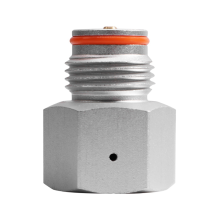 Soda CO2 Pressure Regulator Adapter,Female TR21-4 Cylinder to Male G1/2 Co2 Tank