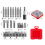 34Pcs Ratchet Screwdriver Batch Combination Plum Triangle Special-Shaped Home Set Box 6