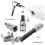 15-Piece Hexagon Socket S2 Screwdriver Head Star Set 6