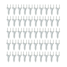 50PCS Nahtlose Nägel Doppel-Headed Schraube Massivholz Baseboard Fuß Linie Spezielle