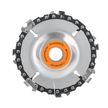 7-zahn Winkel Grinder Kette Disc 4 Zoll 100mm Holzbearbeitung Schneiden Stück Hohe Präzision Universal Kettensäge
