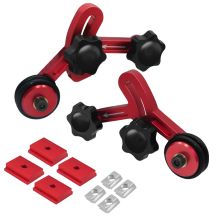 Einweg-Fütterung Holzbearbeitung Multifunktionale Lager Roller Presser Set Board Flip Tisch Sägen DIY