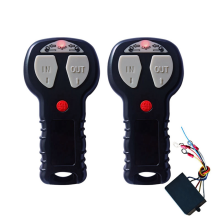 12V 24V Auto Drahtlose Winde Elektrische Fernbedienung IP68 mit Manuelle Sender Set Lkw ATV SUV Fahrzeug Kit