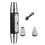 Double Head Jade Flashlight 6 Light Source USB Direct Charging Identification Jewelry Fluorescent Lamp, Black 2