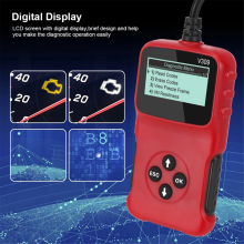 OBD2 OBDII V309 Scanner Automotive Wipe/Reset Trouble Code Reader Diagnosetool Funktioniert bei den meisten Fahrzeugen ab Baujahr 1996