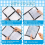 A5 Budget Binder Cover with Zipper, Glitter Stars 6 Ring Planner, Clear PVC Refillable Notebook Shell 5