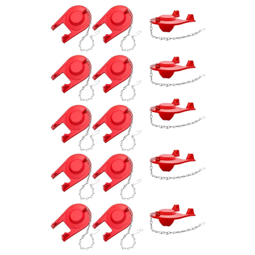 15Pcs Toilet Flapper Replacement Kit Universal Plug with Chain for 2 Inch Flush Valves, Water Saving 1