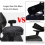 Cuscino per sedia da ufficio e casa, supporto morbido, memory foam, cuscino per le mani, federa universale per gomito, 2 pezzi 3