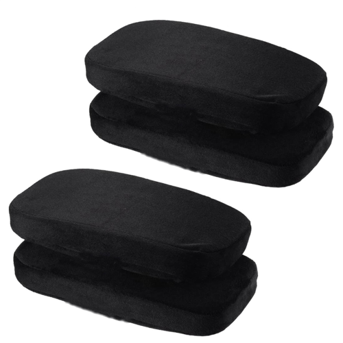 Cuscino per sedia da ufficio e casa, supporto morbido, memory foam, cuscino per le mani, federa universale per gomito, 4 pezzi