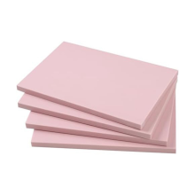 4-teiliges 15 x 10 cm großes Stempelset für Linoleumblöcke mit rosafarbenem Gummigravur für die Druckproduktion