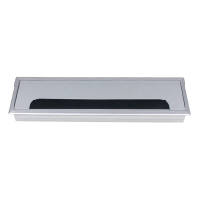 Aluminiumlegierung Computer Schreibtisch Draht Loch Threading Staubdicht Heimwerker Hardware Armaturen Box