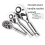 1/4In 3/8In 1/2In Mini Ratchet Wrench 72 Teeth Spanner Portable Torque Wrenches Quick Socket Hand Tools 10