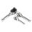 1/4In 3/8In 1/2In Mini Ratchet Wrench 72 Teeth Spanner Portable Torque Wrenches Quick Socket Hand Tools 8