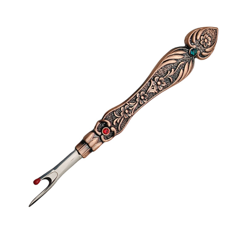 Vintage Thread Cutter Seam Ripper Unpicker - Sewing Handle Needlework Remover Rose Gold