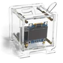 Mini kit fai da te con orologio elettronico OLED 2.4G WIFI, ora, temperatura, umidità, data, settimana, previsioni meteo, indicatore DC 5V