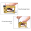 Metal Handheld Stapler Industrial Art Photo Frames Portable Nail Tracker Framing Tool 5