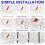 Pearl Setting Machine Hand Tools with 5 Size of Round White Beads Rivet Studs for Decorating Clothes 3