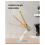 Book Stand for Reading-Adjustable Holder with 360Rotate Base & Foldable Desktop Riser Book,Recipe,Laptop 3