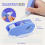 8 PCS Doppelseitiges Klebeband Roller, Klebe Scrapbook Roller 80 Ft Runner Faltbare Bänder 5