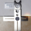 Multifunctional Universal Tile Hole Locator 40cm Ruler Thickness 1mm Drilling Tool 5