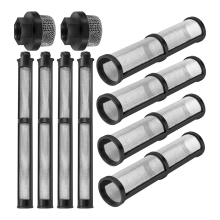 Airless-Filter-Kit, kompatibel mit 390 395 490, hitzebeständiges Saugrohr-Sieb-Set für Werkzeug