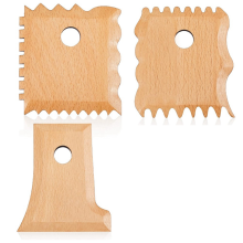 Lot de 3 outils de modelage de pieds en céramique pour sculpter l'argile