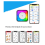 Mini LED Light Printer Pocket Thermal Paper Label Adhesive Webpage Picture Printing Bluetooth Wireless Type-C 11