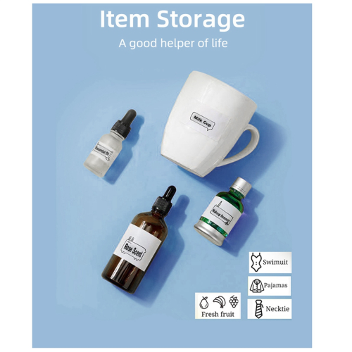 Mini LED Light Printer Pocket Thermal Paper Label Adhesive Webpage Picture Printing Bluetooth Wireless Type-C