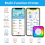 Mini LED Light Printer Pocket Thermal Paper Label Adhesive Webpage Picture Printing Bluetooth Wireless Type-C 5