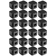 24PCS Magnetische Kabel Organizer Clips Management Draht Manager Kabel Halter Lade Wickler Wand Montiert Haken-B