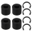 4Pcs Rubber Roller Resolution, Retaining Clip Rings Compatible for , Keep From Moving 2