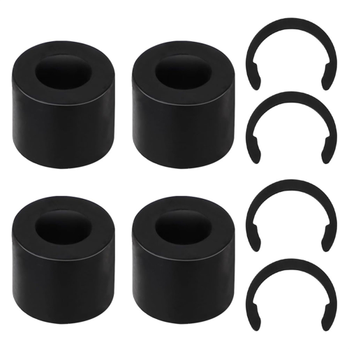4Pcs Rubber Roller Resolution, Retaining Clip Rings Compatible for , Keep From Moving 1