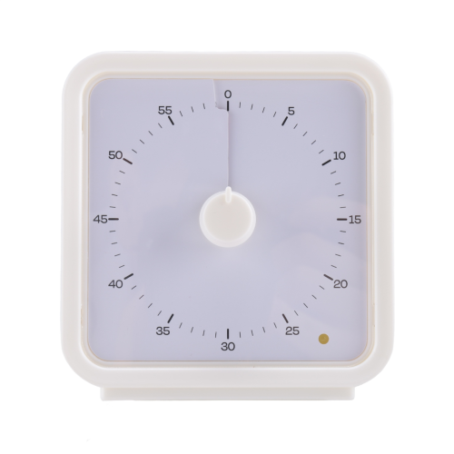 Timer Visivo Per Bambini 60 Minuti – Arcobaleno, Magnetico, Con Adesivi Per La Gestione Del Tempo
