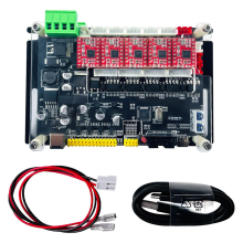 Scheda di controllo GRBL 32-Bit 4 MCU DC 24V-5A Riserva 24V, 12V, 5V Porta di uscita di alimentazione fai da te