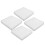 4Pcs Foam Darts Storage Box Plastic Refill Dart 4