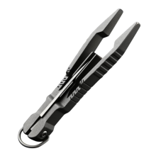 Pincet Multitool, Precisie Pincet met Zakmes, 2 in 1 Titanium Kleine Sleutelhanger voor Hobby, Solderen