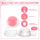 200 Pcs Wax Melt Molds Clear Empty Plastic Clamshell Container PET Single Square 1 Oz for DIY Making 4