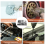 1060Pcs Flat Head Hex Socket Cap Screw Kit M2-M5 Carbon Steel Countersunk Bolt Nut Assortment 6