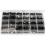 1060Pcs Flat Head Hex Socket Cap Screw Kit M2-M5 Carbon Steel Countersunk Bolt Nut Assortment 1