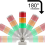 LED Signal Tower Lights, Industrial Warning Lights and Light Strips, Steady/Flashing 8