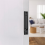 2 Pack Pocket Door Pull Solid Flush Edge Handles in Matte Black 6