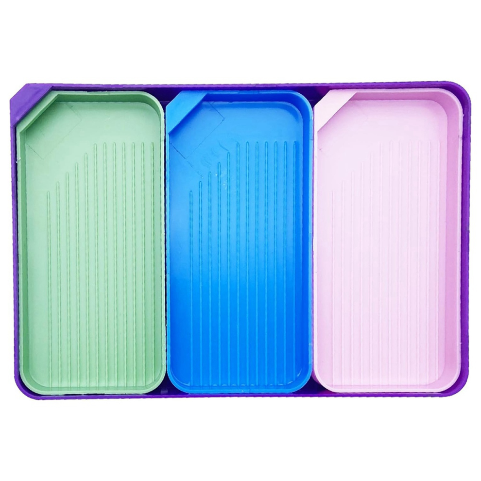 stuks grote trays, gereedschap en accessoires, diamantkunstbenodigdheden, meerdere maten