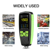 Coating Thickness Gauge Car Paint Film Tester Meter 0-1300μM Depth