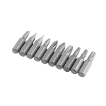 Chiave a cricchetto mini a testa piatta, cacciavite con sfalsamento a 90 gradi, impugnatura con set di punte, utensile manuale a doppia trasmissione
