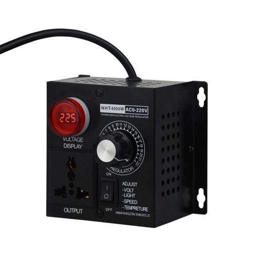 4000W spanningsregelaar, draagbare, snelheidsregelbare, compacte variabele controller, EU-stekker 1