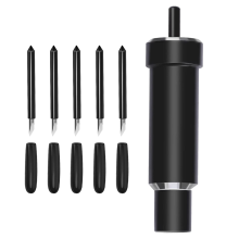 Alloggiamento Deep-Cut + lama Deep-Point da 5 pezzi, lama di ricambio per Explore Air One/Air/Air 2/Air 3/Maker/Maker 3