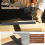 3 Pack Countertop Support Bracket Solid Heavy Duty Knee Wall Hidden Floating Shelf A 8