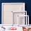 3-Pack Square Embroidery Hoops Punch Needle Quilting Frame,As Shown 6